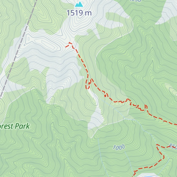 Map of Sunrise Hut
