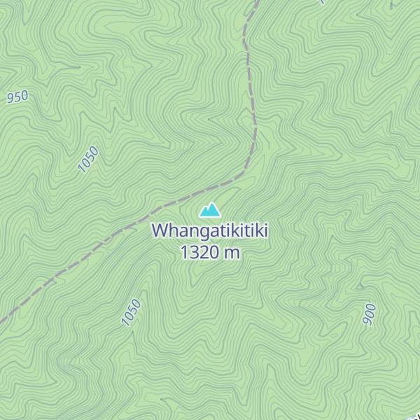 Map of Whangatikitiki