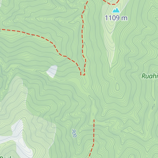 Map of Smiths Stream Hut