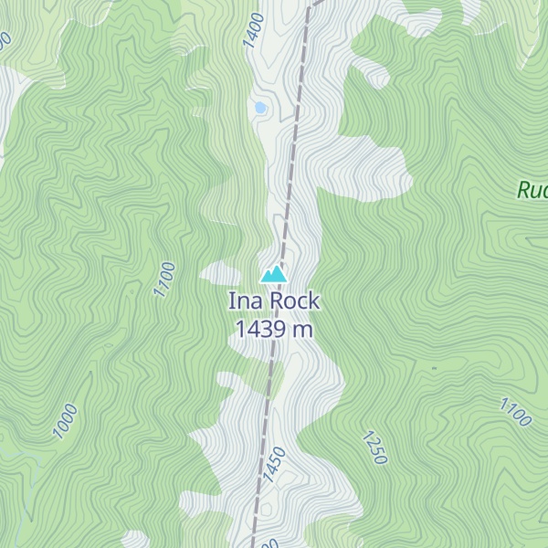 Map of Ina Rock