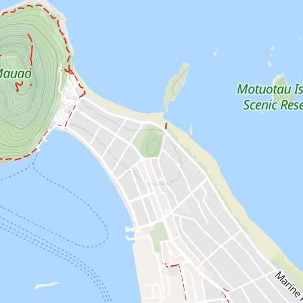 Map of Mount Drury