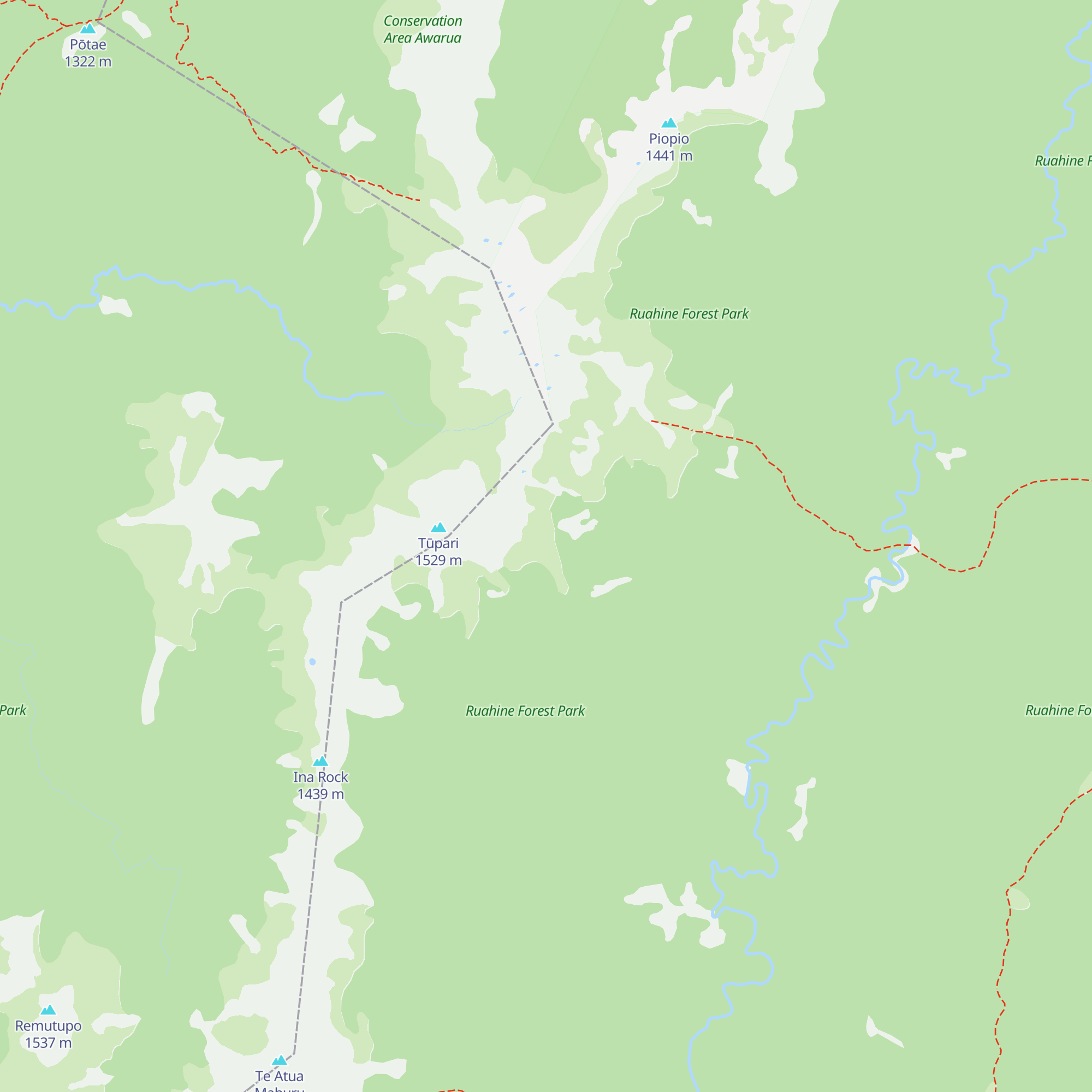 Kylie Bivouac map