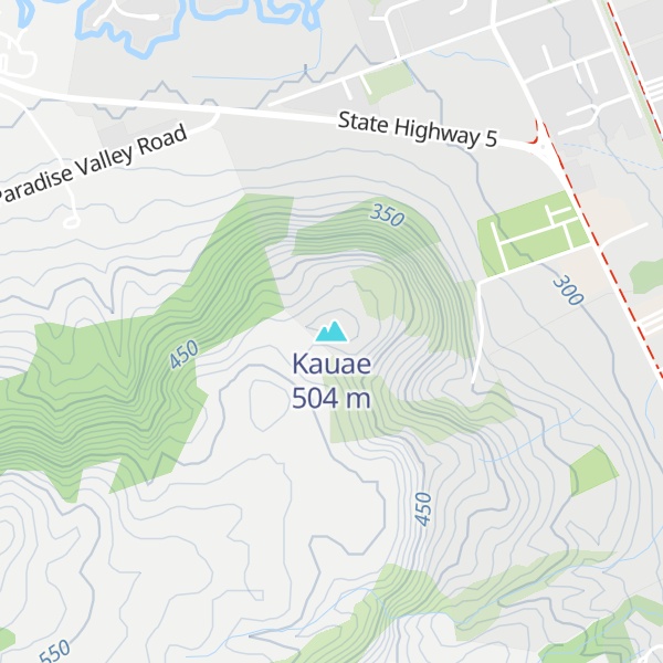 Map of Kauae