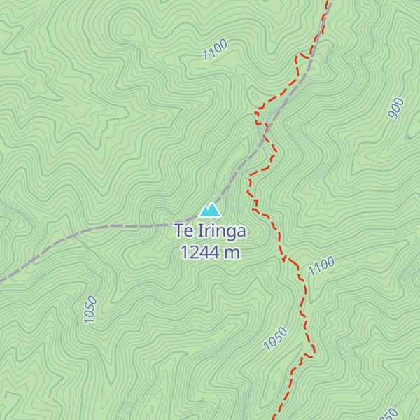 Map of Te Iringa