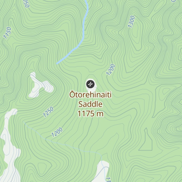 Map of Tussock Saddle Bivvy