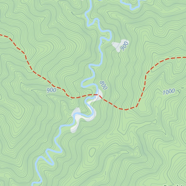 Map of Upper Makaroro Hut