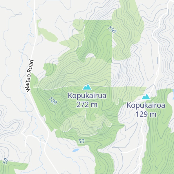 Map of Kopukairua