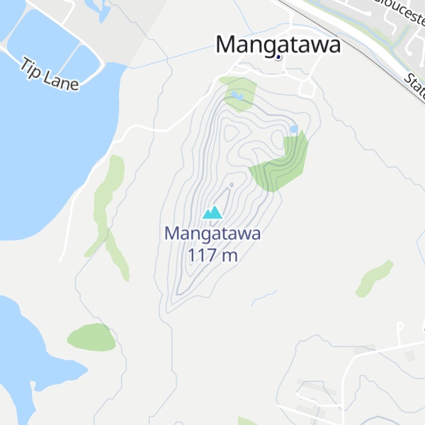 Map of Mangatawa