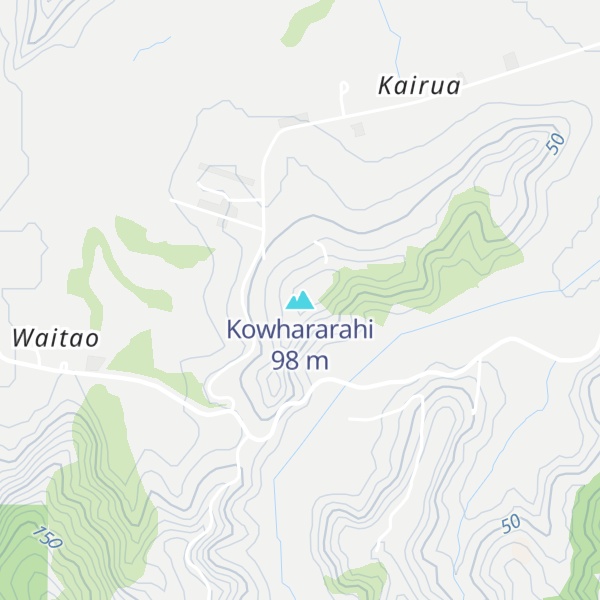 Map of Kowhararahi