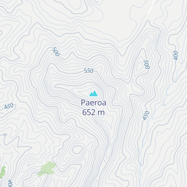 Map of Paeroa