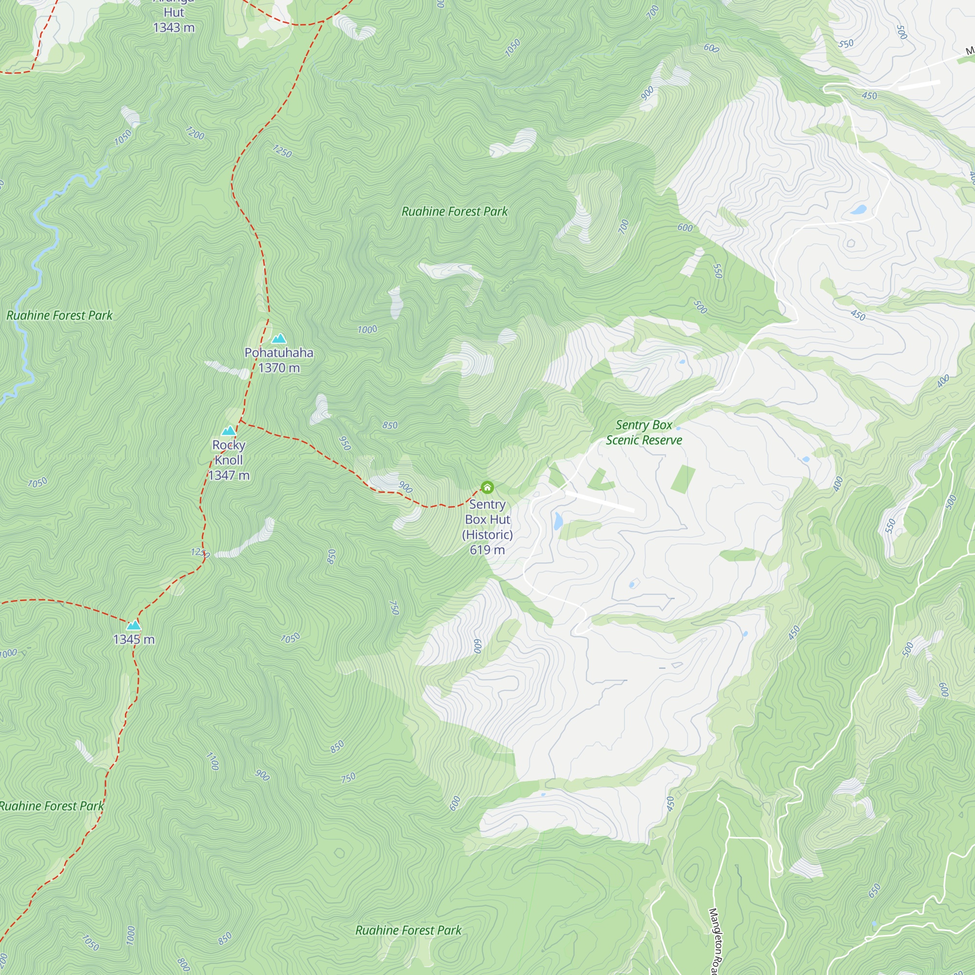 Sentry Box Hut (Historic) map