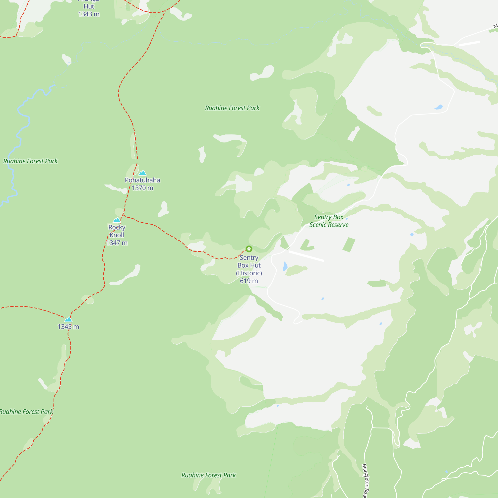Sentry Box Hut (Historic) map
