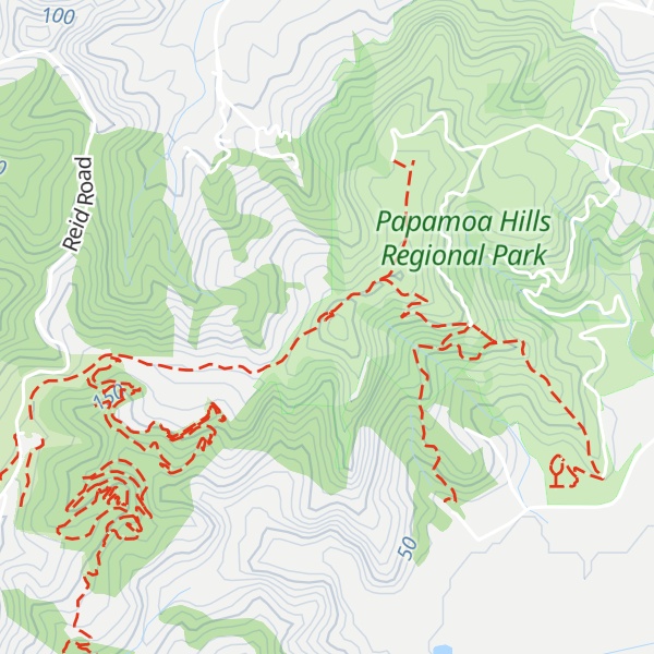 Map of Papamoa