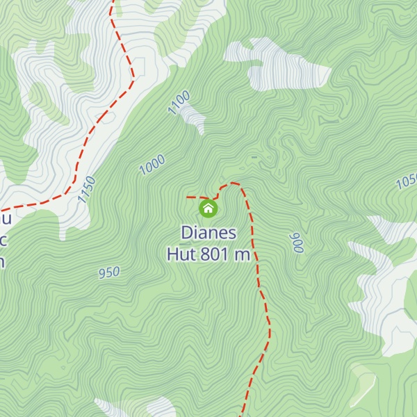 Map of Dianes Hut