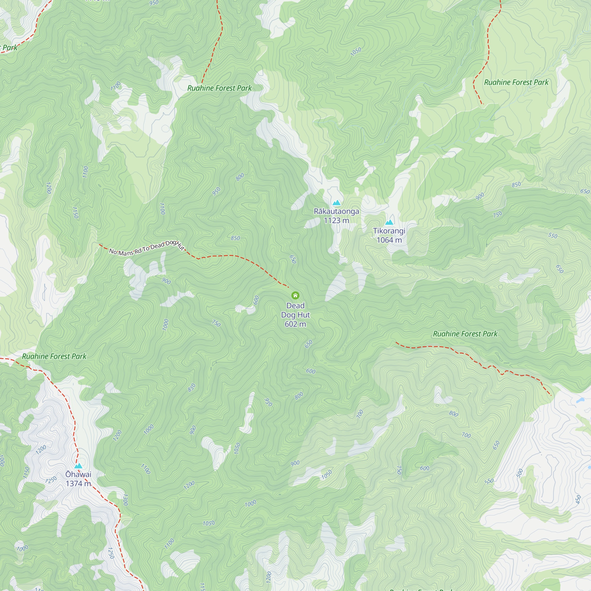 Dead Dog Hut map