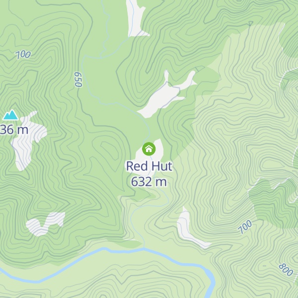 Map of Red Hut