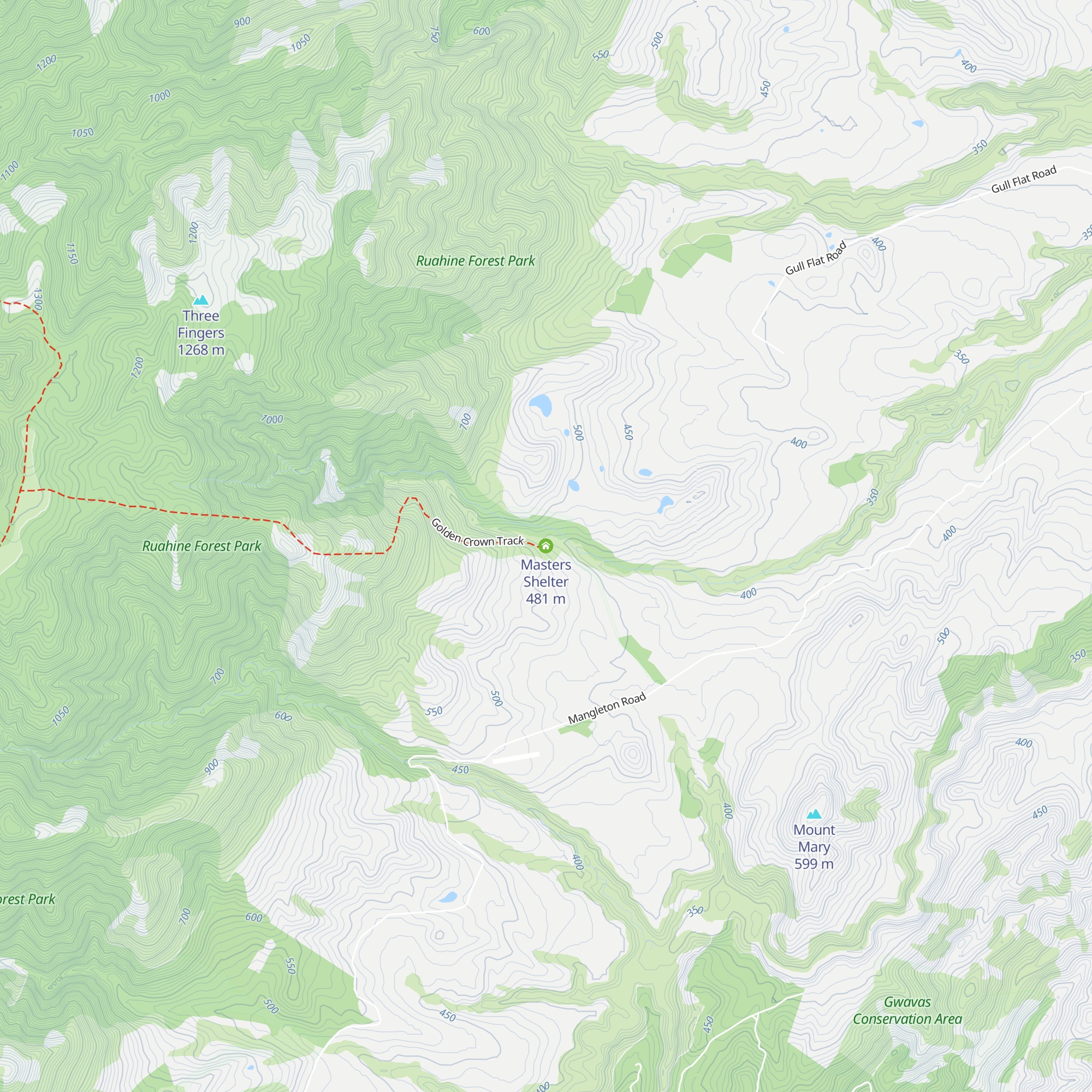 Masters Shelter map