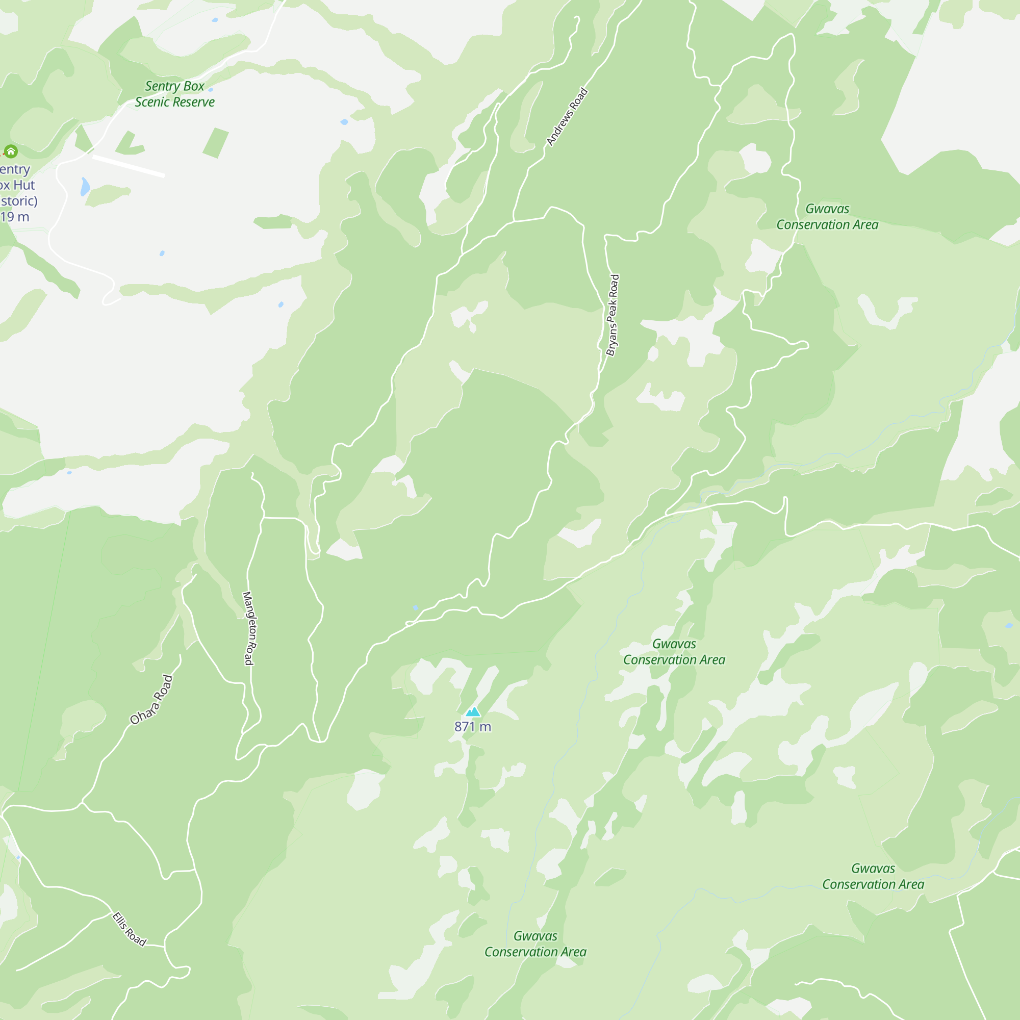Tin Hut map