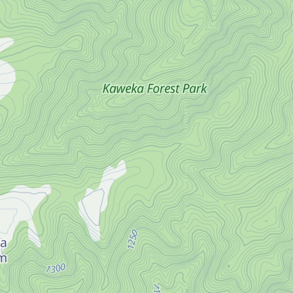 Map of Mangaturutu Hut