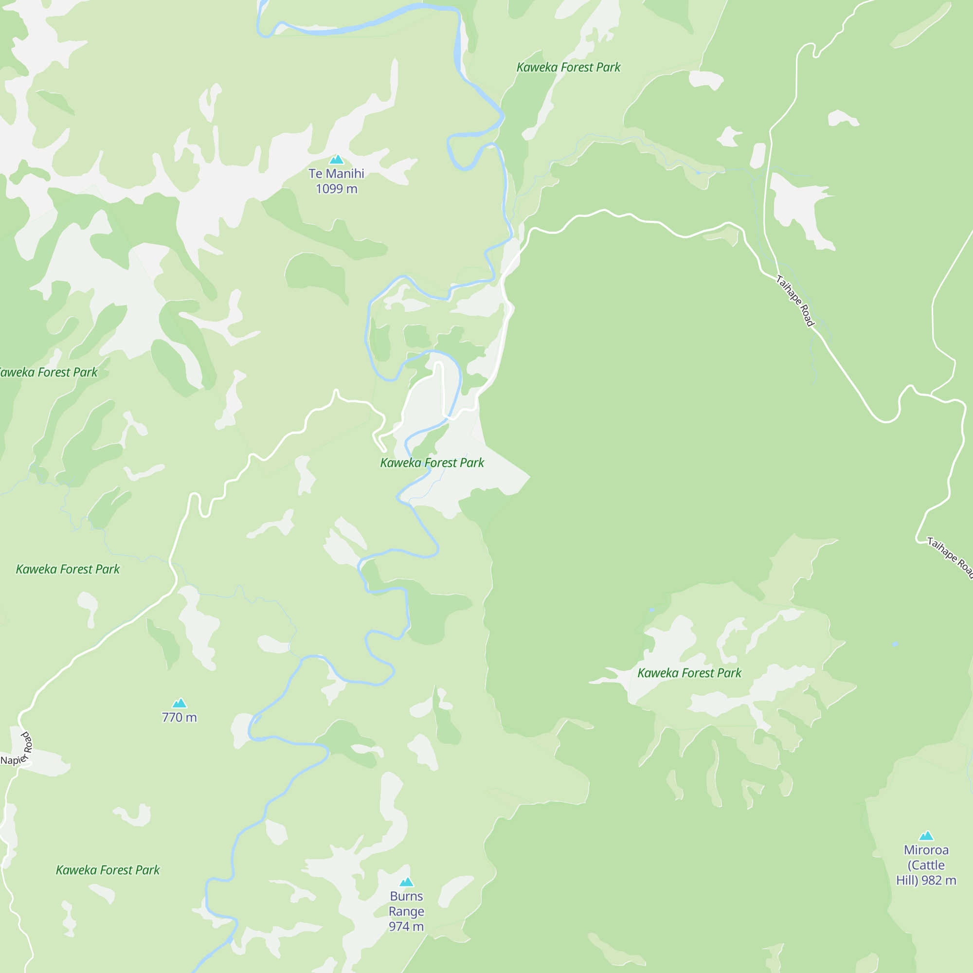 Robson's Lodge map