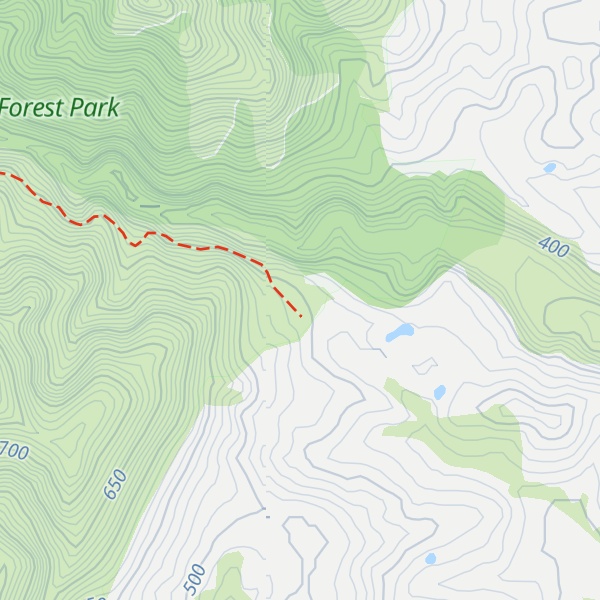 Map of Herricks Hut