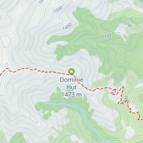 Map of Dominie Hut
