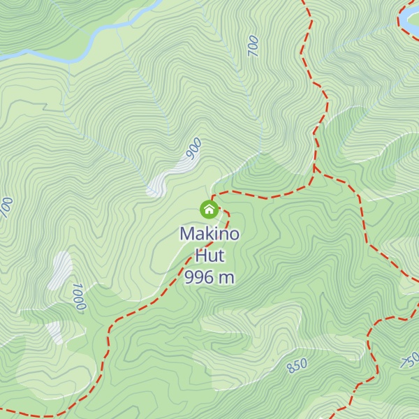Map of Makino Hut