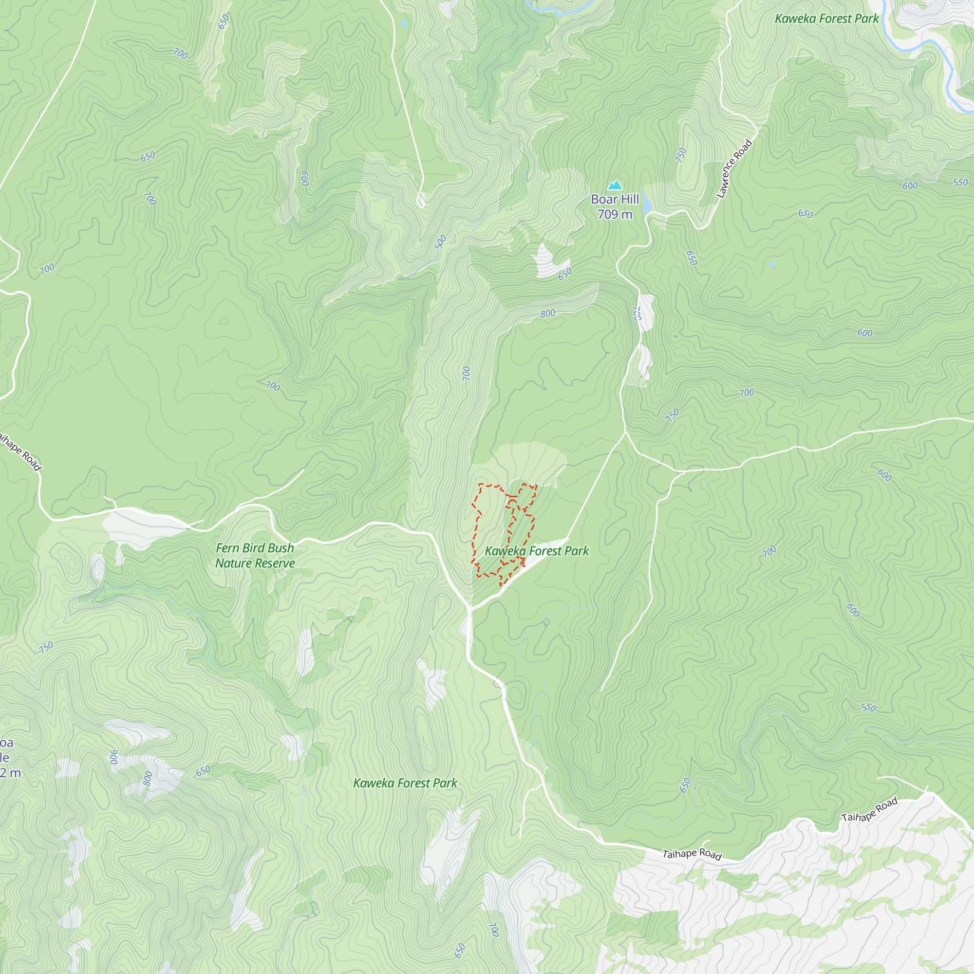 Lowry Shelter map