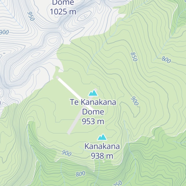 Map of Te Kanakana Dome