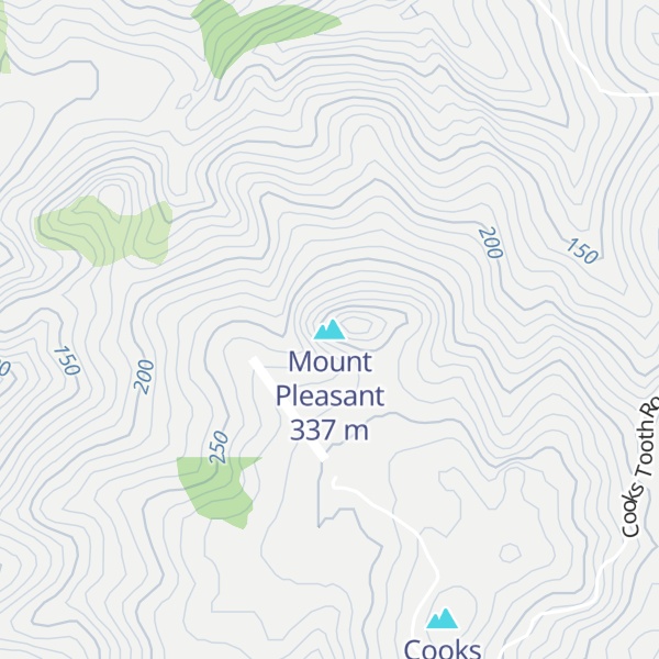 Map of Mount Pleasant