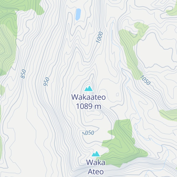 Map of Wakaateo