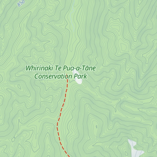 Map of Mangakahika Hut