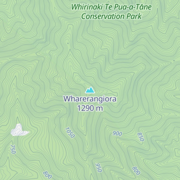 Map of Wharerangiora