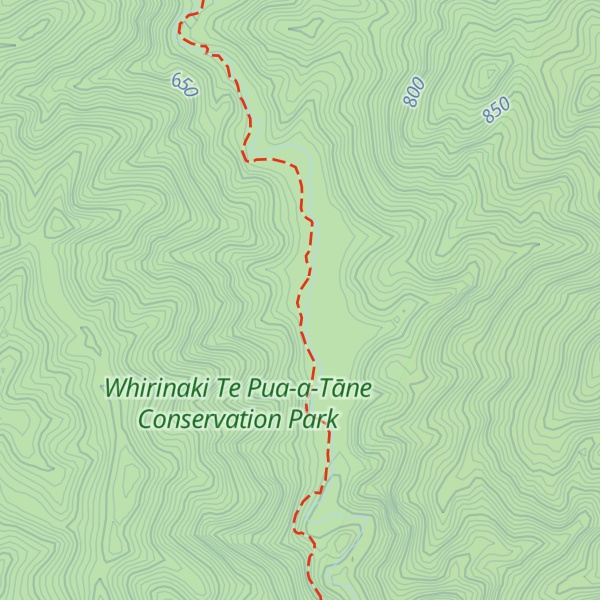 Map of Skips Hut (Whangatawhia)