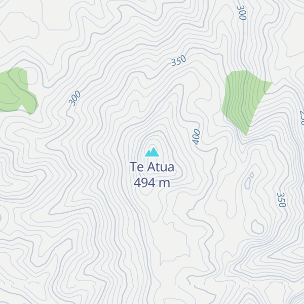 Map of Te Atua