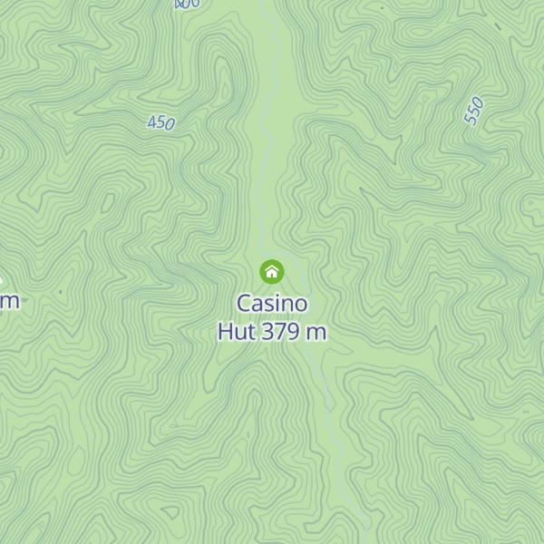 Map of Casino Hut