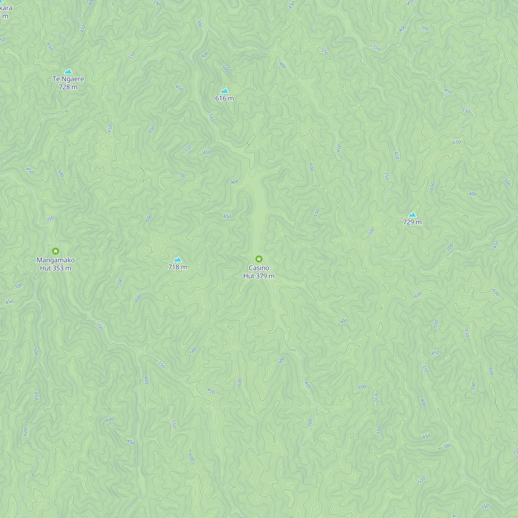 Casino Hut map
