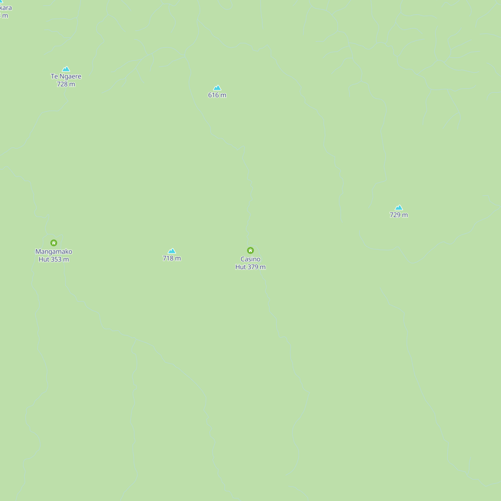 Casino Hut map