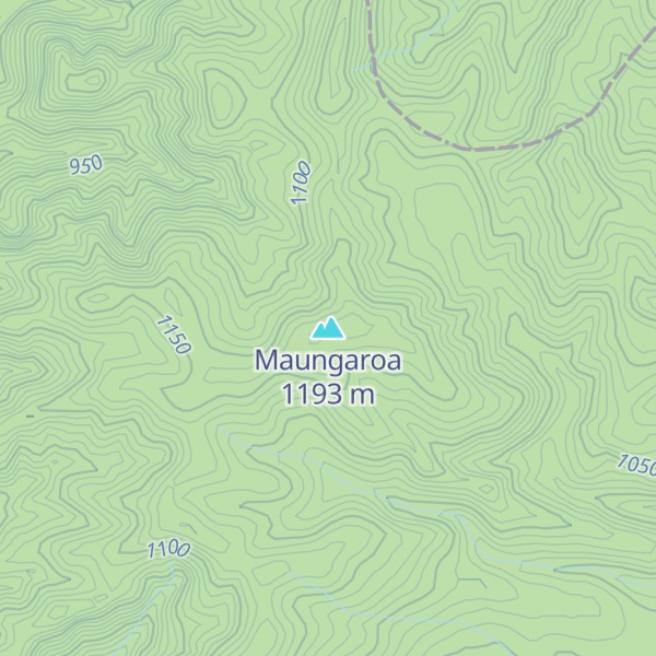 Map of Maungaroa