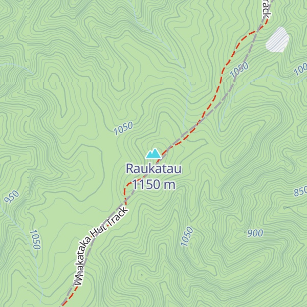 Map of Raukatau
