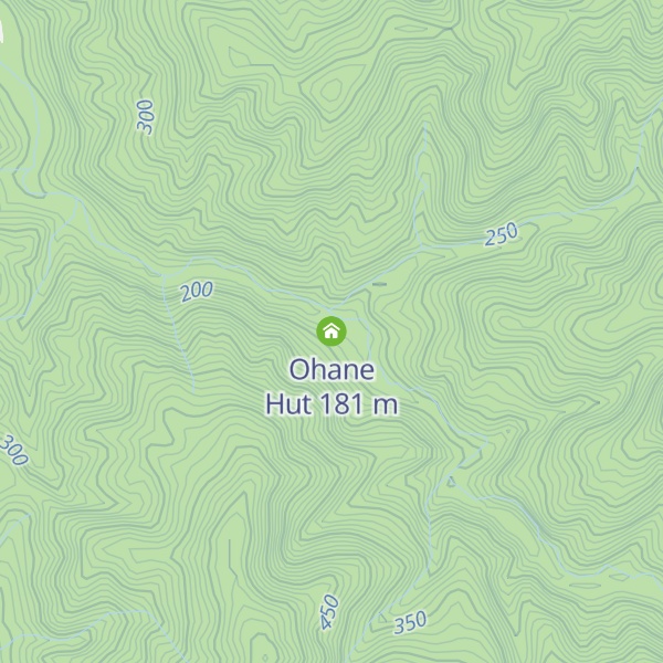 Map of Ohane Hut