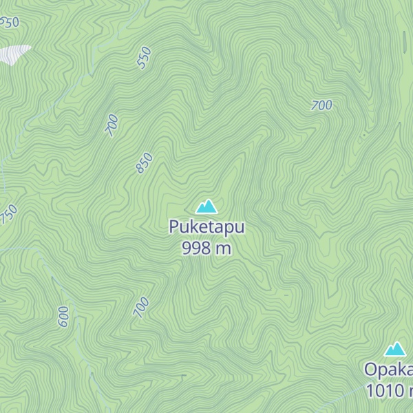 Map of Puketapu