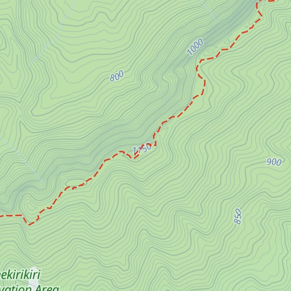 Map of Panekire Hut