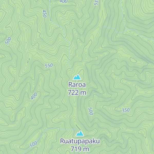 Map of Raroa