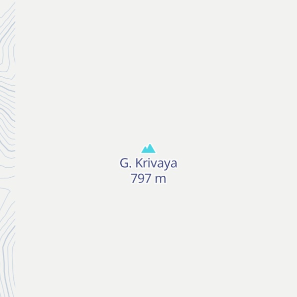 Map of G. Krivaya
