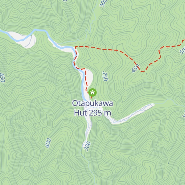 Map of Otapukawa Hut