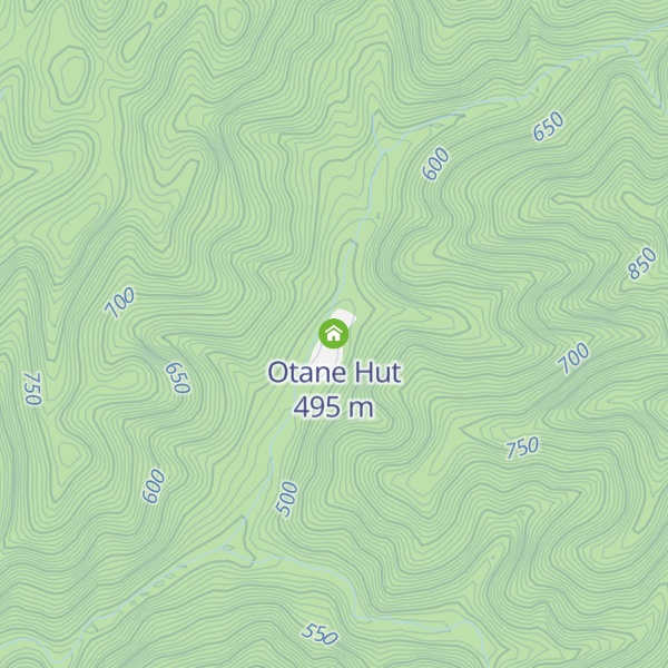 Map of Otane Hut