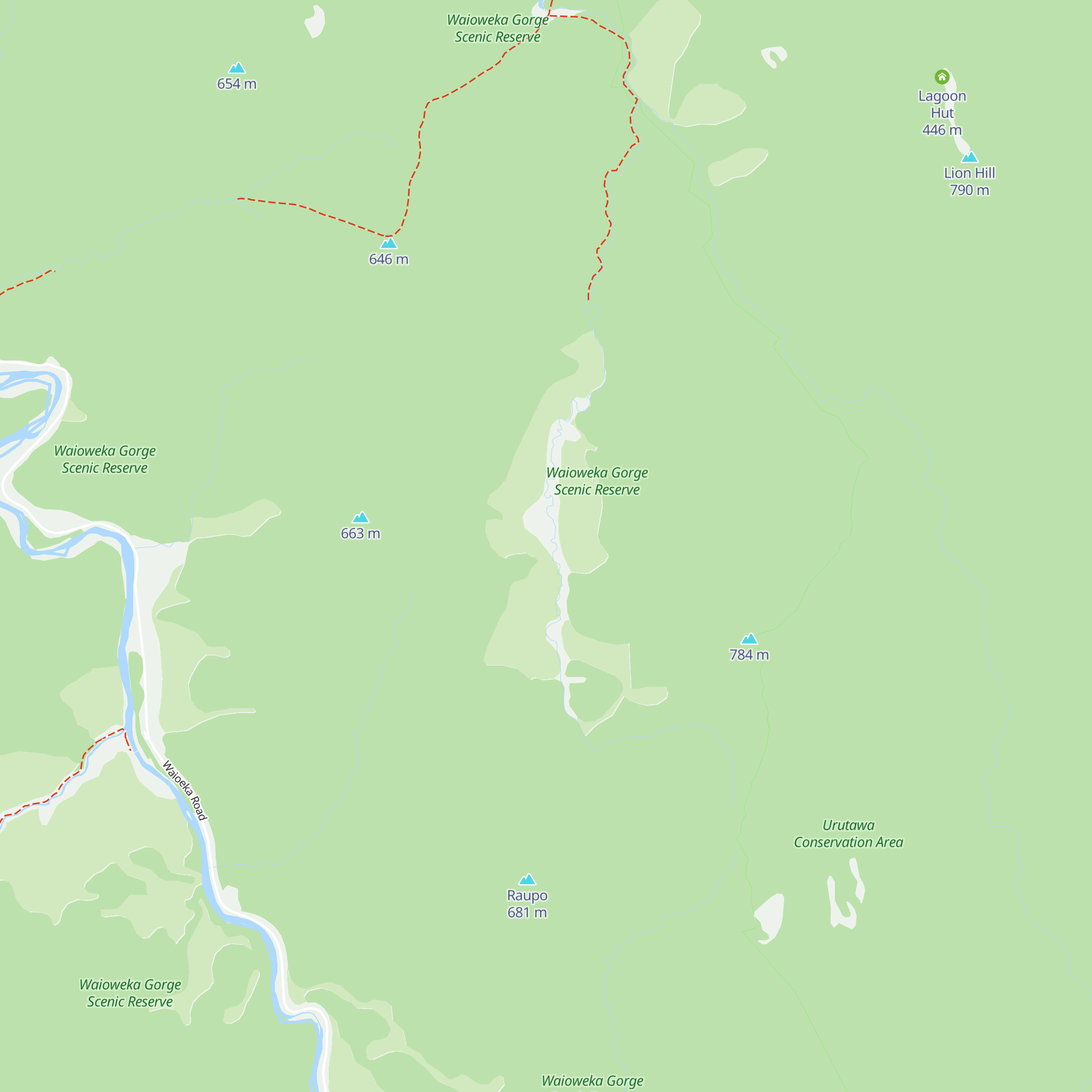 Brills Bivouac map