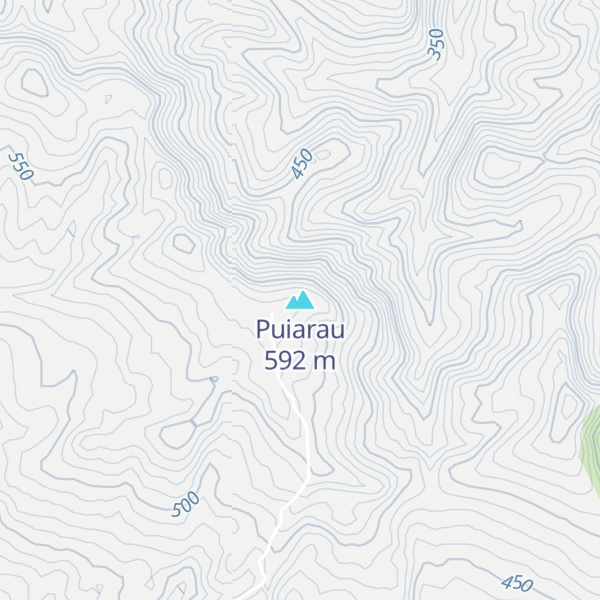 Map of Puiarau