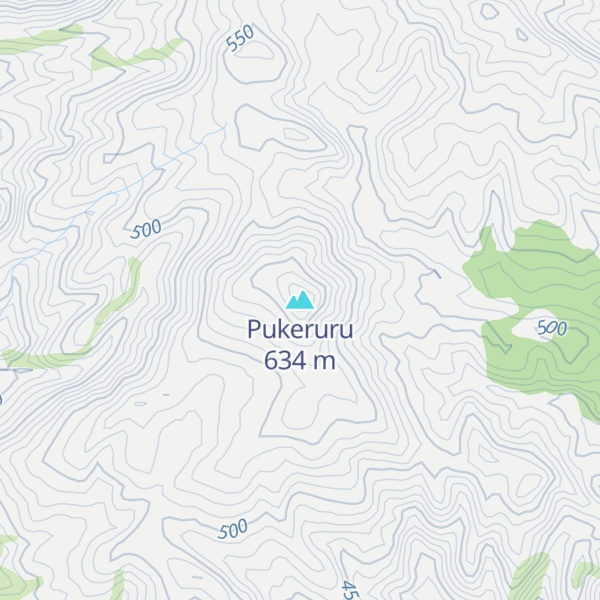 Map of Pukeruru